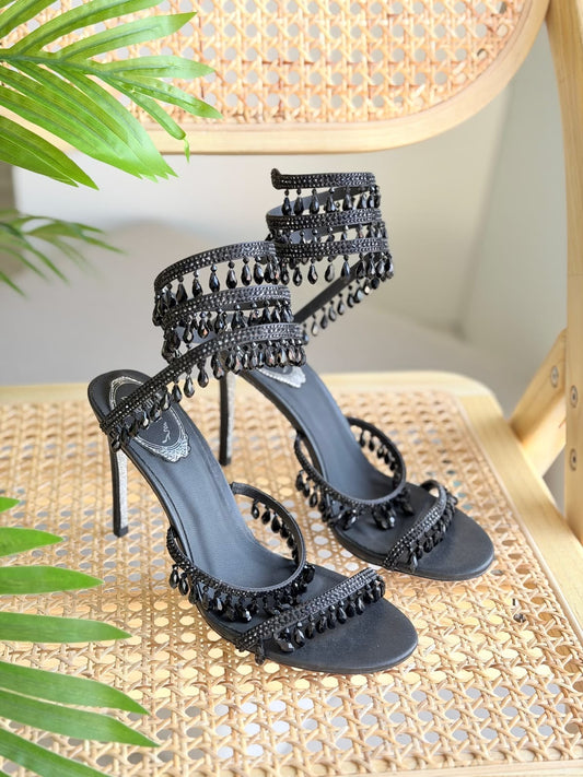 René Caovilla Chandelier sandals